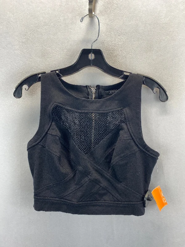 Black Top Sleeveless Guess, Size M