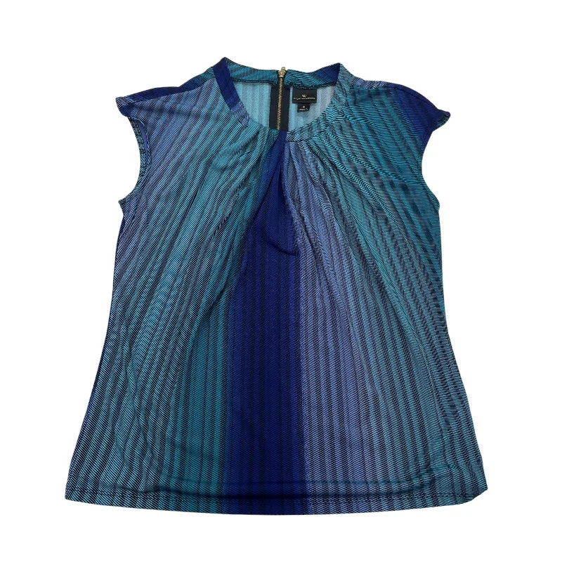 BLUE TOP SLEEVELESS by WORTHINGTON Size:S