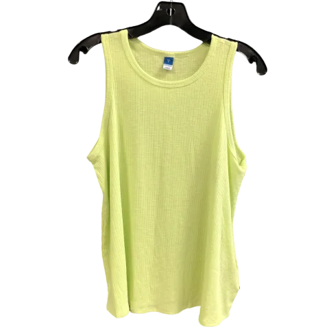 Green Top Sleeveless Old Navy, Size M