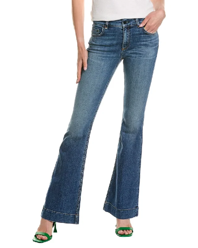 ASKK NY Mid-Rise Maverick Flare Jean