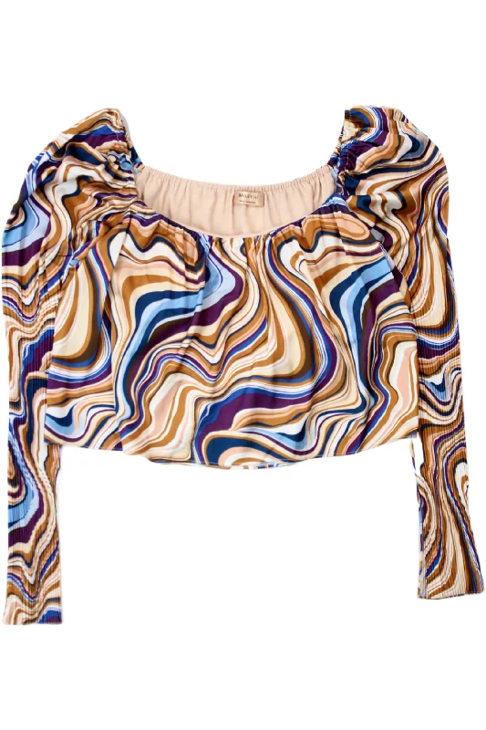 Bailey/44 - Swirl Satin Top