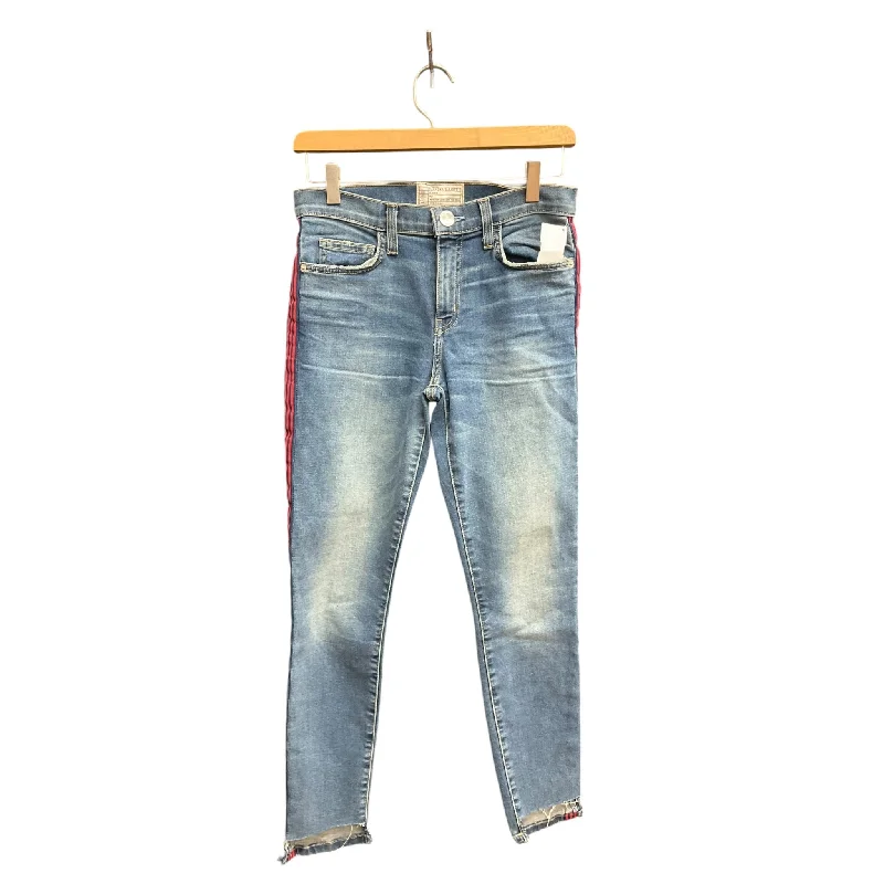 Jeans Skinny By Current/elliott In Blue Denim, Size: 2