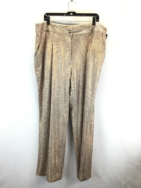 Pants Dress By Wild Fable In Gold, Size: 16