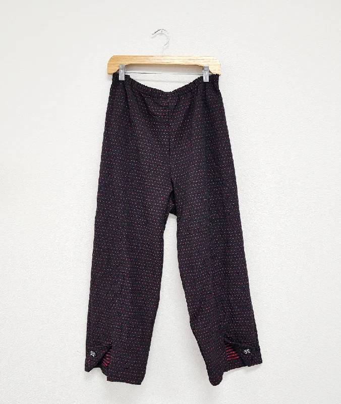 Plus - Niche - Whimsy Crush - Rover Pant - Black/Red