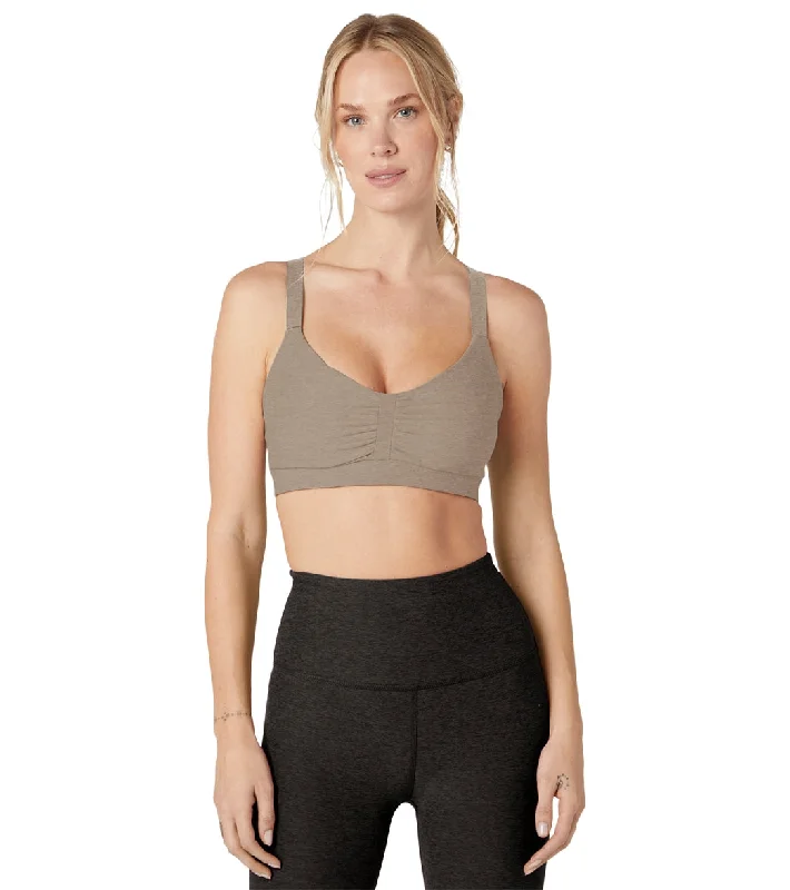 Beyond Yoga Spacedye On Center Bra Birch Heather