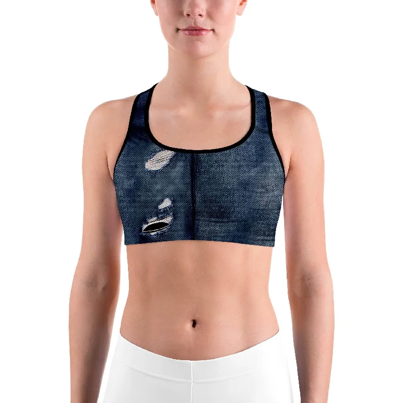 Realistic Denim Sports bra