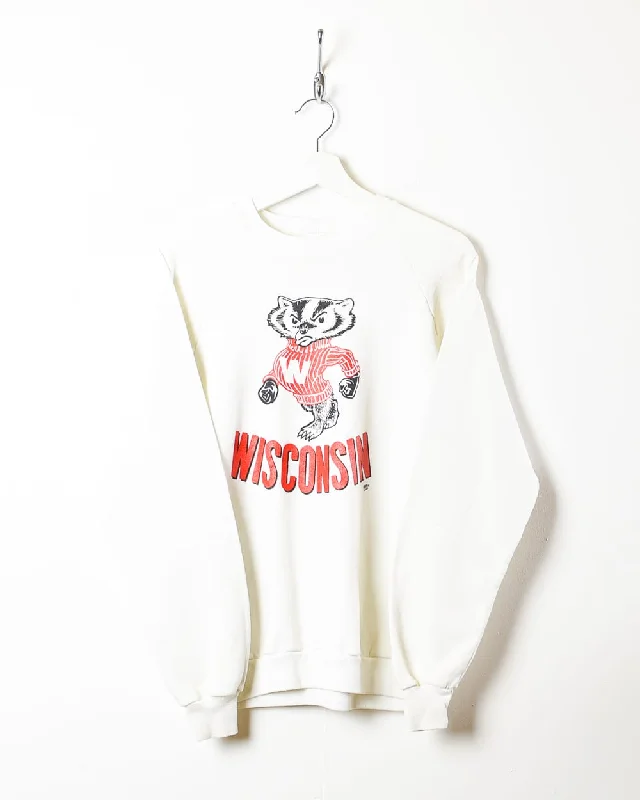 Wisconsin Badgers 80s Sweatshirt - Small