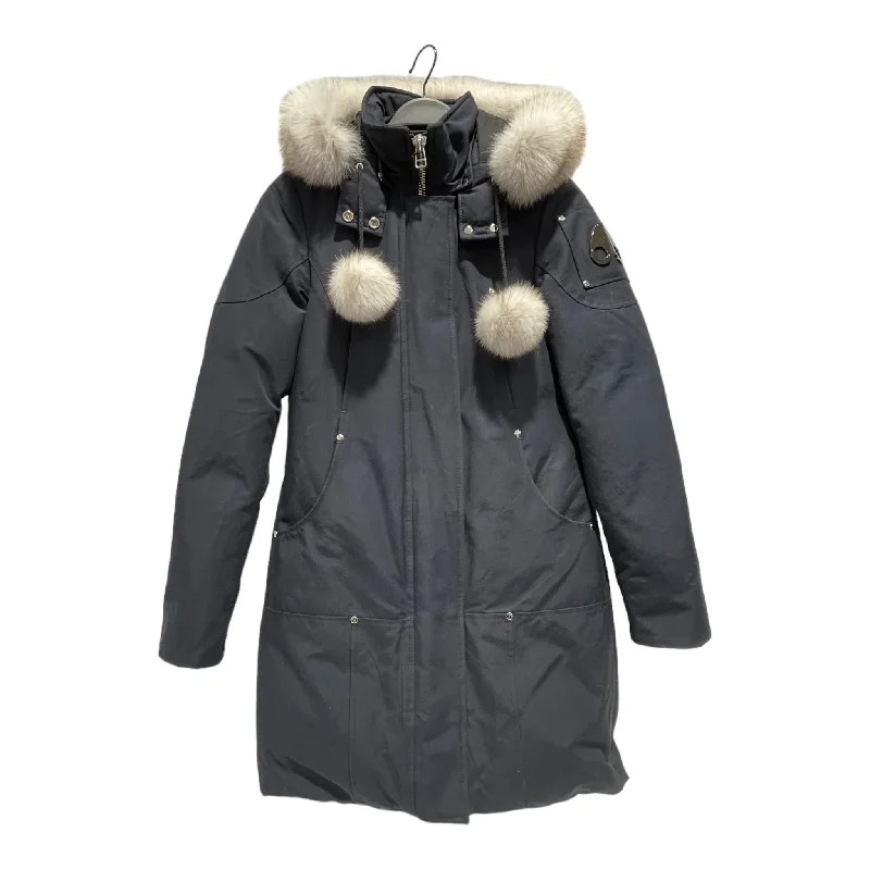 MOOSE KNUCKLES/Mountain Parka/XS/Cotton/BLK/