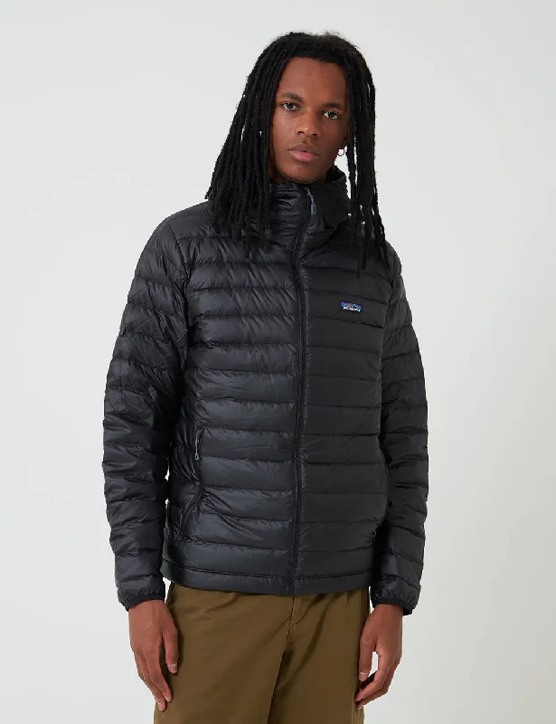 Patagonia Down Sweater Hoody - Black