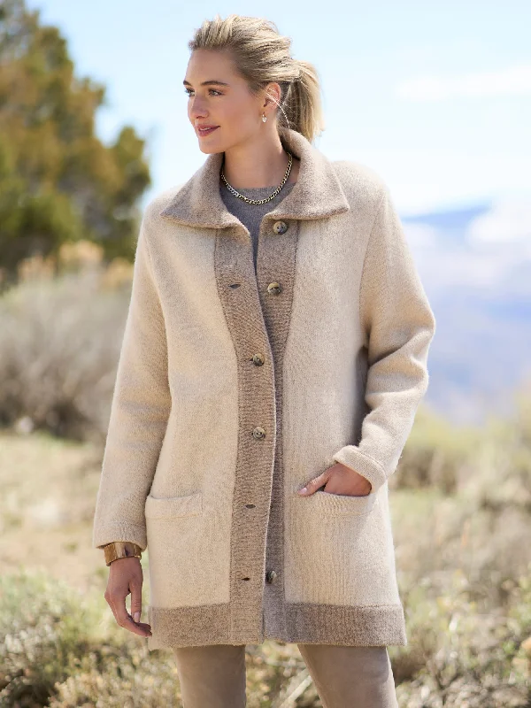 Soft Wool Town Coat