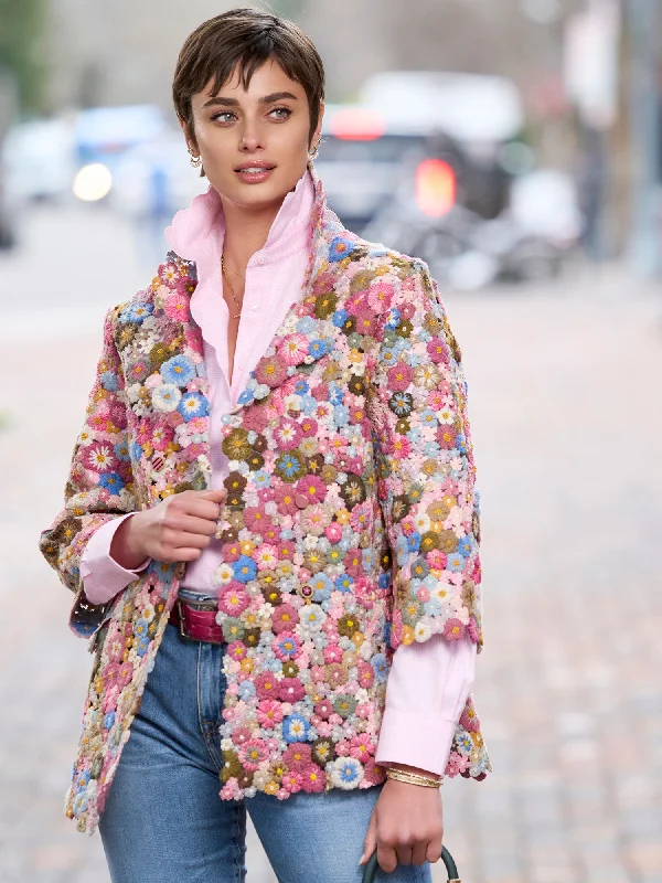 Wren Crochet Floral Jacket