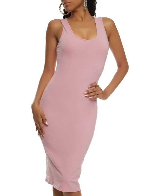 Bodycon Tank Midi Dress