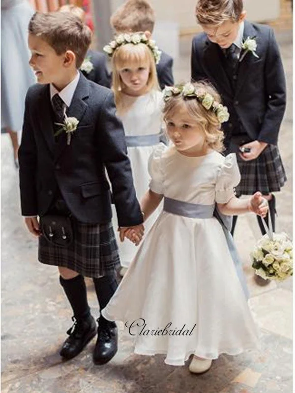 Princess Flower Girl Dresses, A-line Little Girl Wedding Dresses